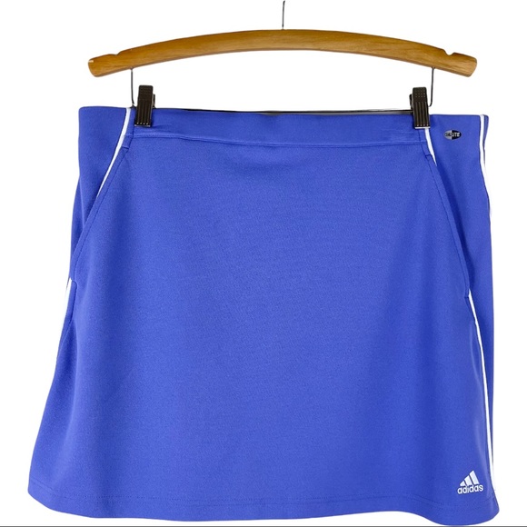 adidas Dresses & Skirts - Adidas purple white Climalite tennis golf sports athletic mini skirt